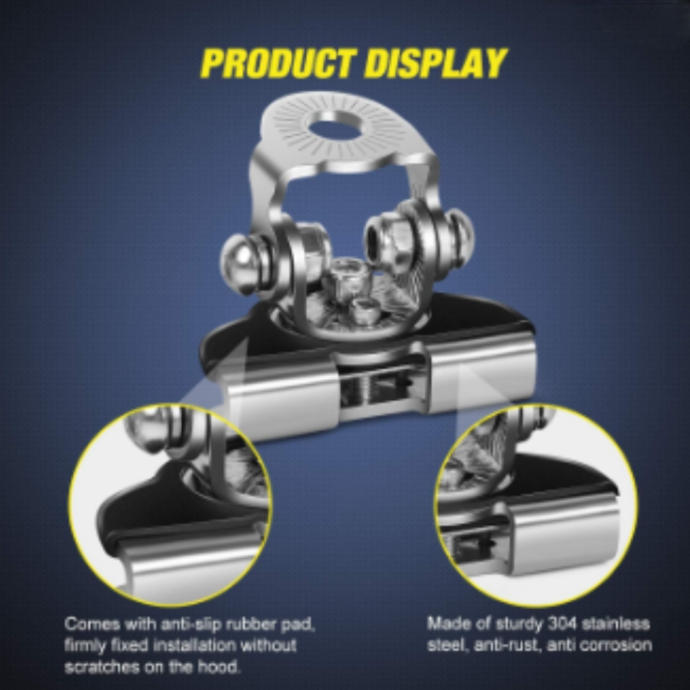 Soporte de capot para barras led ABR-01B