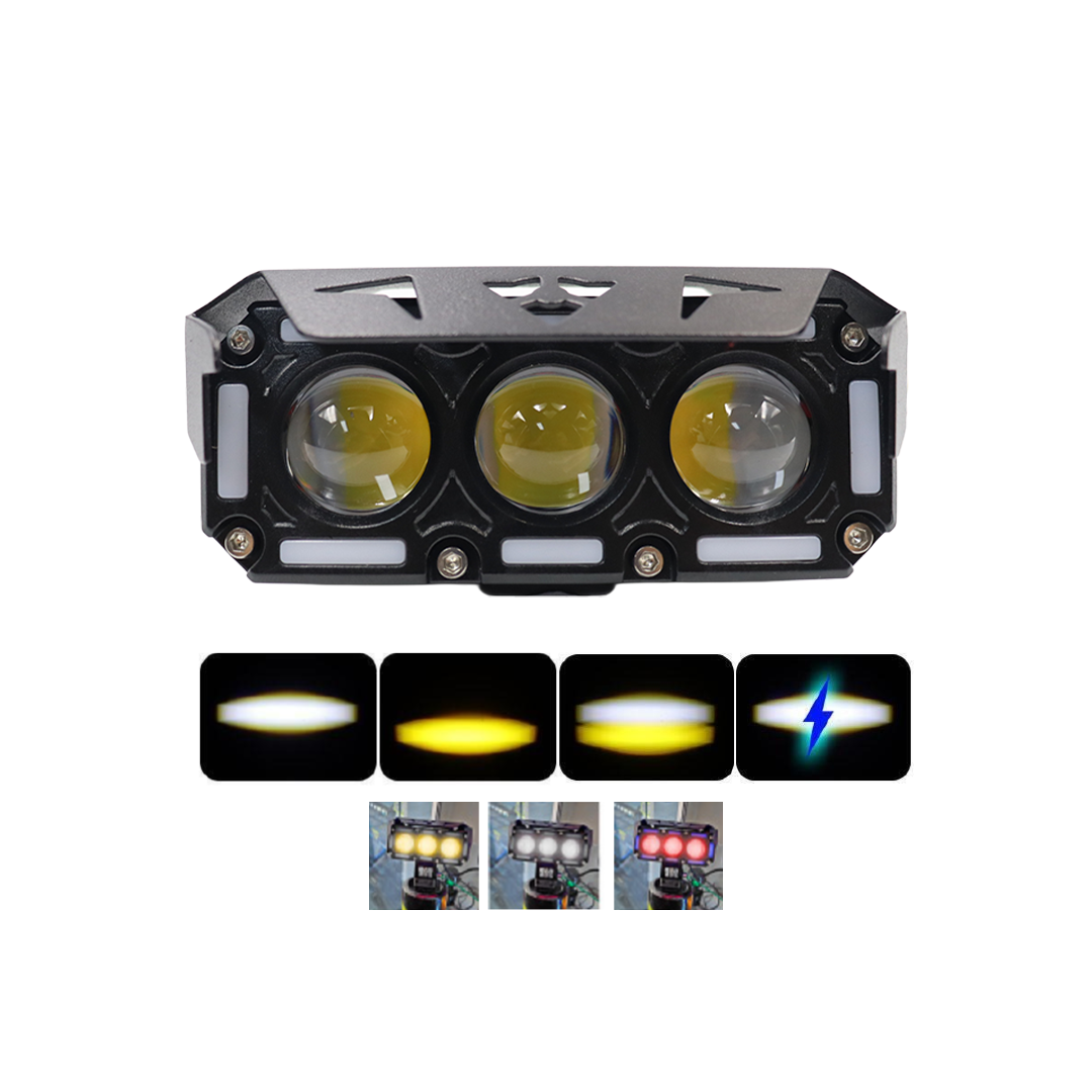 Explorador Led DRL M3R c/Ramal Dual Color 9.000LM