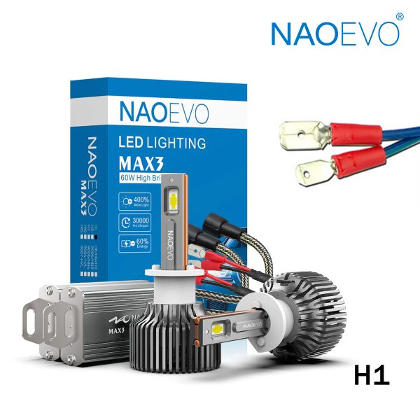 Foco Led MAX3 Canbus H1 13.000LM